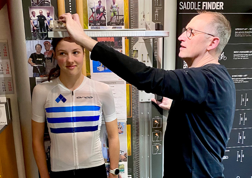 Bikefitting für Freizeit-Radfahrer